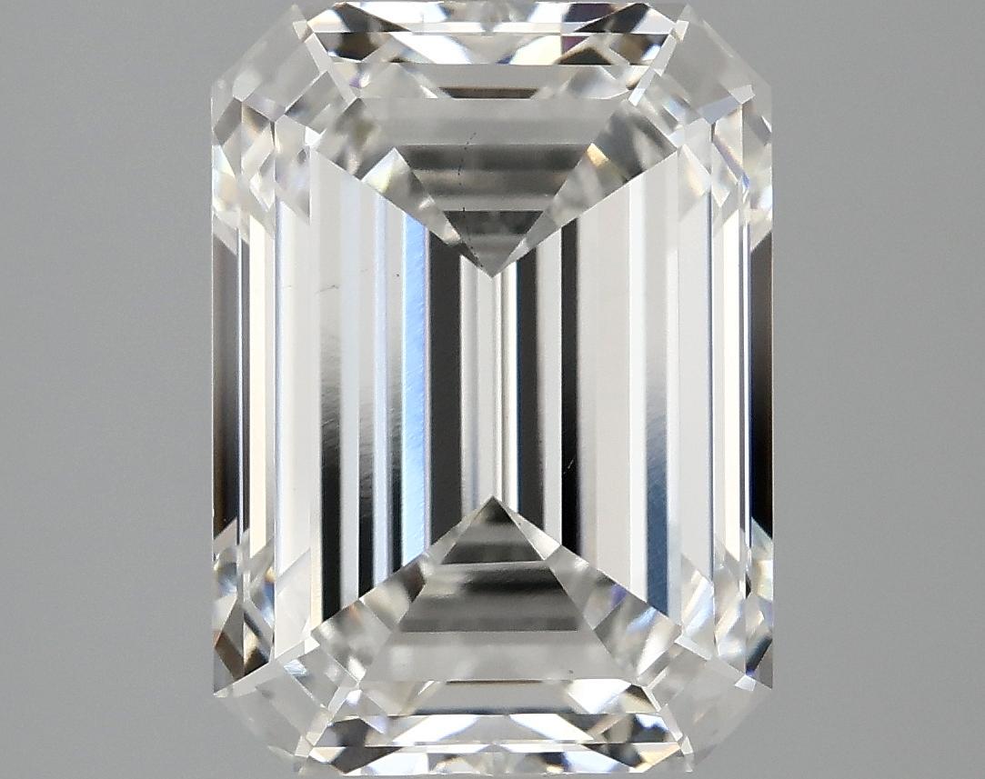 2.96 Carat Emerald Shaped Excellent Cut VS1 IGI Certified Lab Grown Diamond
