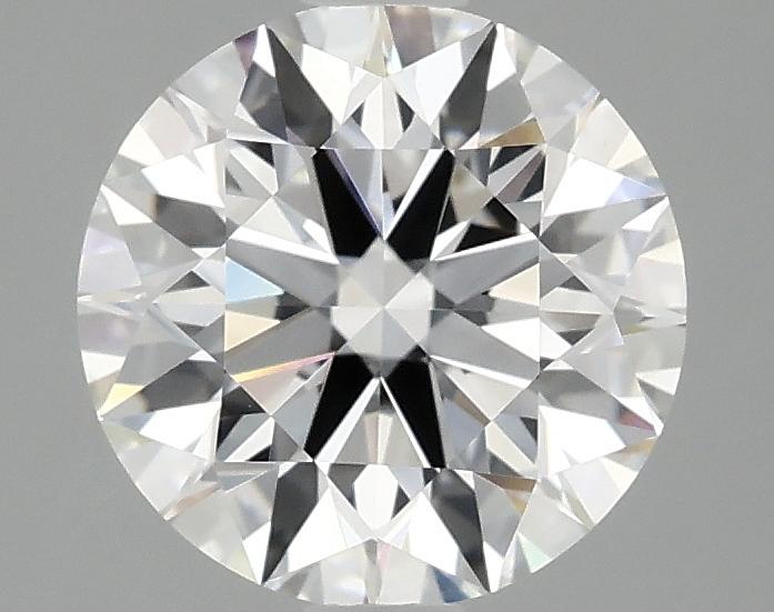 2.06 Carat Round Shaped Ideal Cut VVS2 IGI Certified Lab Grown Diamond