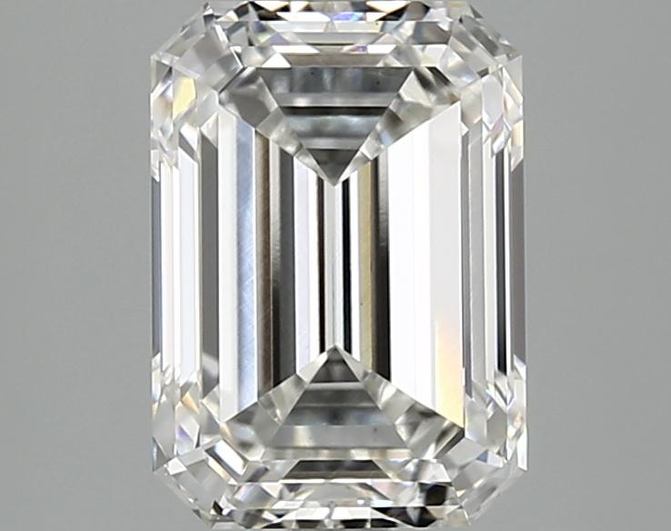 2.97 Carat Emerald Shaped Ideal Cut VS1 IGI Certified Lab Grown Diamond