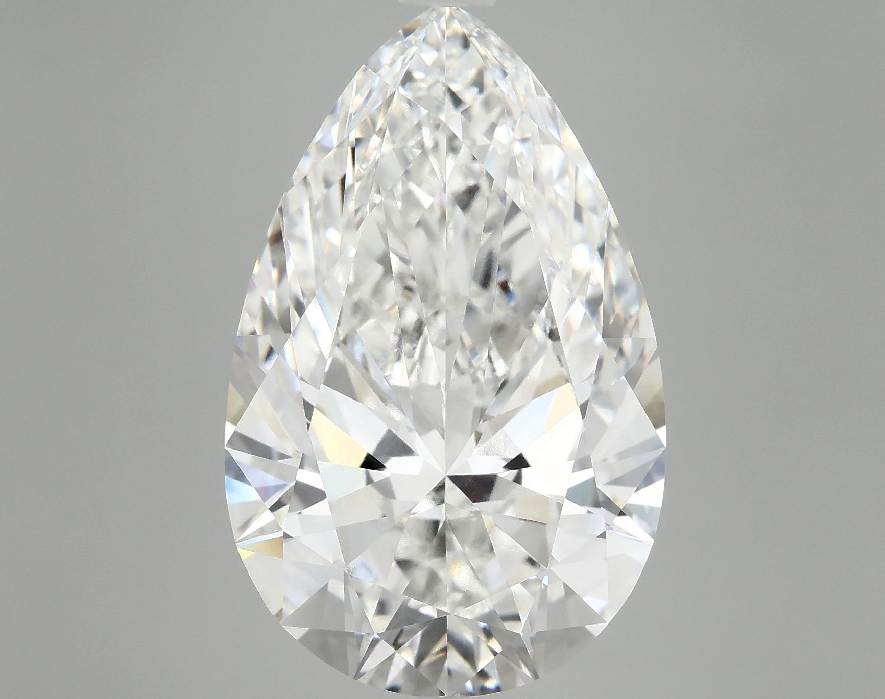 11.53 Carat Pear Shaped Ideal Cut VVS2 IGI Certified Lab Grown Diamond