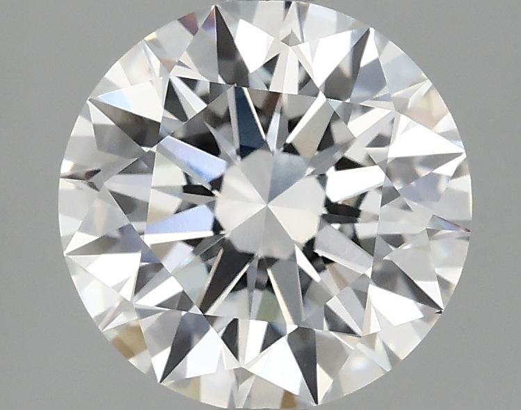 2.53 Carat Round Shaped Ideal Cut VVS2 IGI Certified Lab Grown Diamond