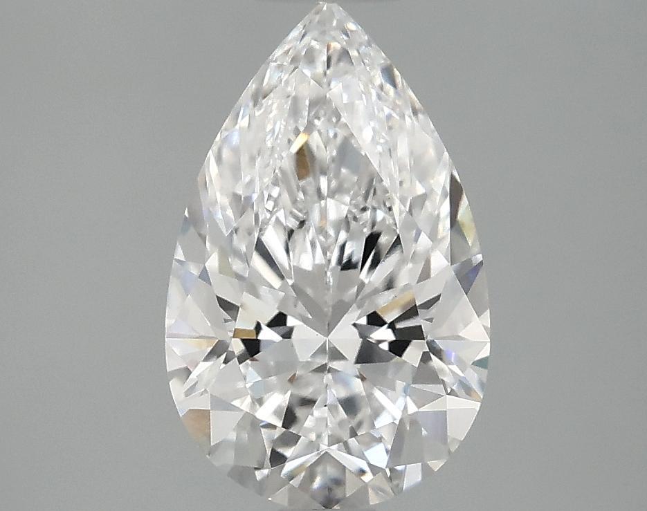 2.1 Carat Pear Shaped Ideal Cut VS1 IGI Certified Lab Grown Diamond