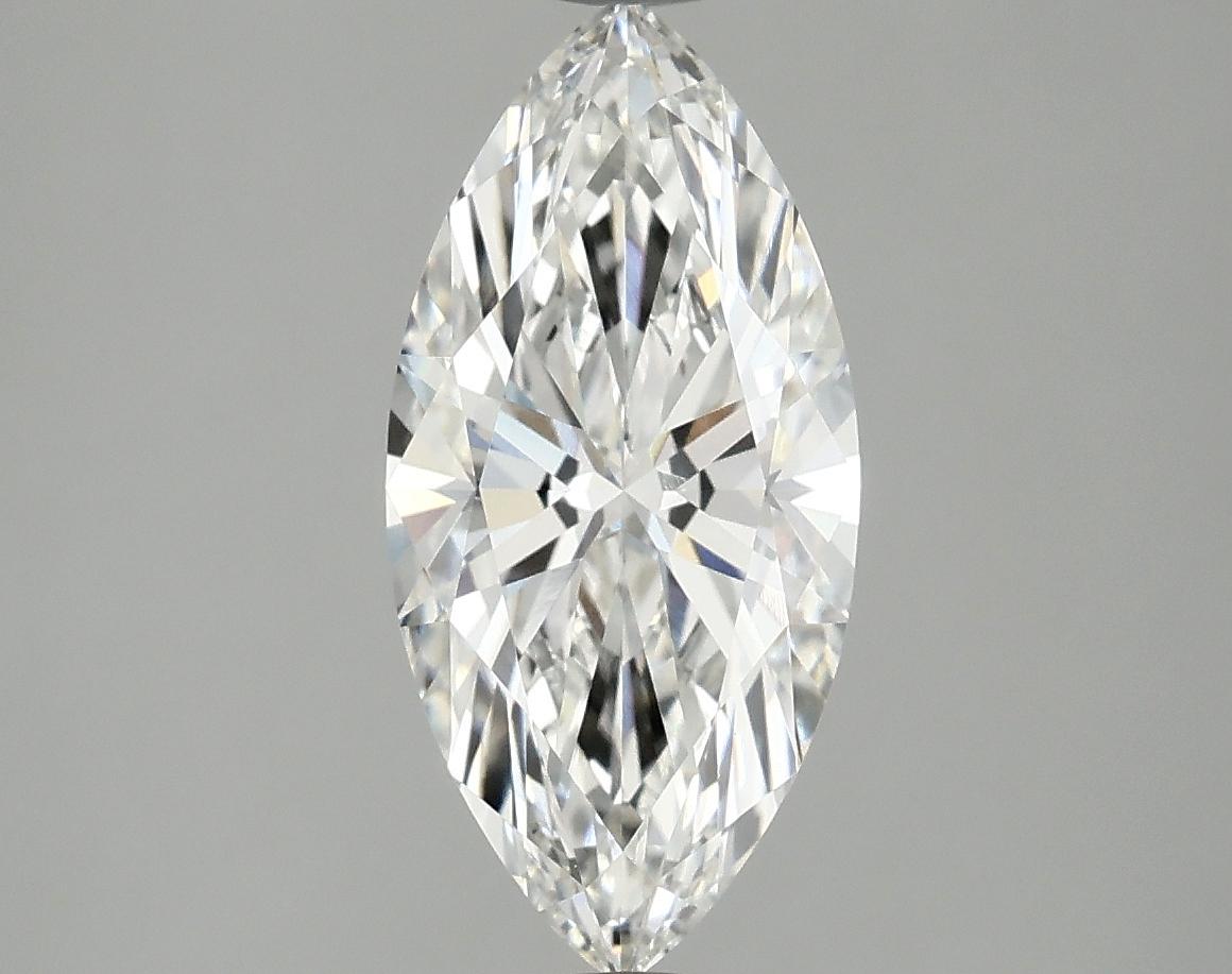 2.08 Carat Marquise Shaped Excellent Cut VVS2 IGI Certified Lab Grown Diamond