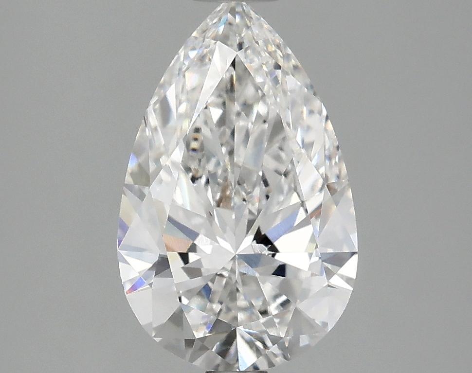1.97 Carat Pear Shaped Ideal Cut VVS2 IGI Certified Lab Grown Diamond