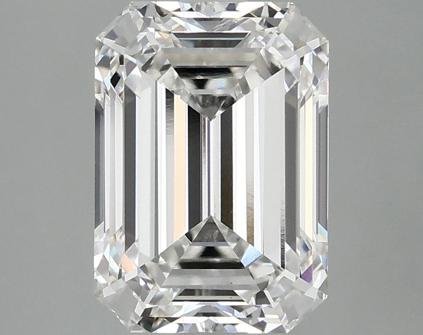 3.02 Carat Emerald Shaped Ideal Cut VS1 IGI Certified Lab Grown Diamond