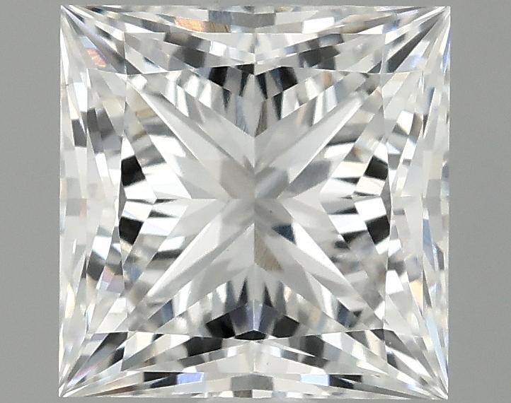1.57 Carat Princess Shaped Ideal Cut VVS2 IGI Certified Lab Grown Diamond