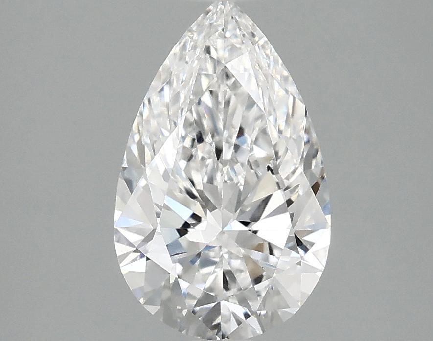 1.56 Carat Pear Shaped Ideal Cut VVS2 IGI Certified Lab Grown Diamond