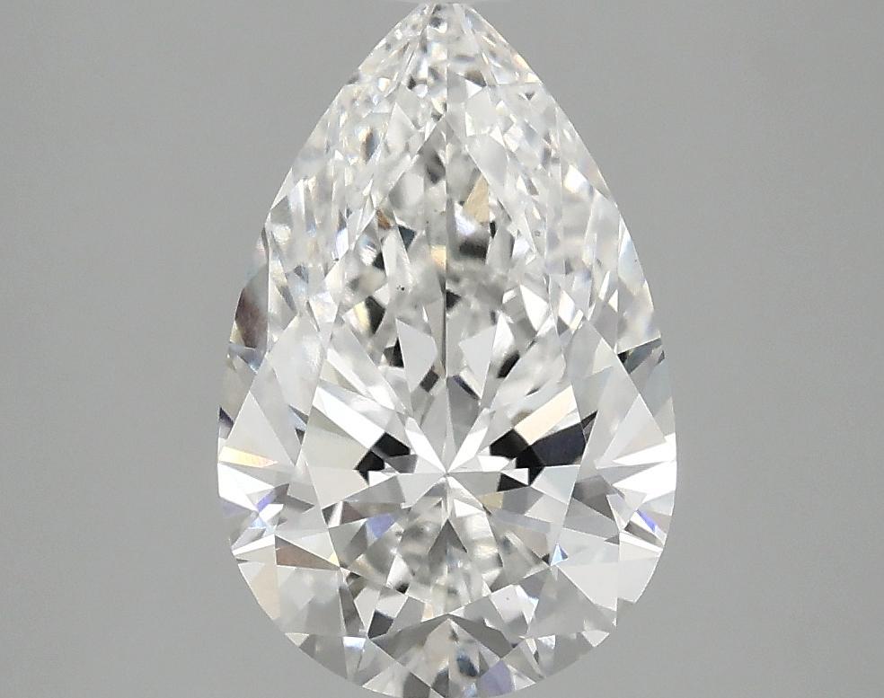 2.58 Carat Pear Shaped Ideal Cut VS1 IGI Certified Lab Grown Diamond
