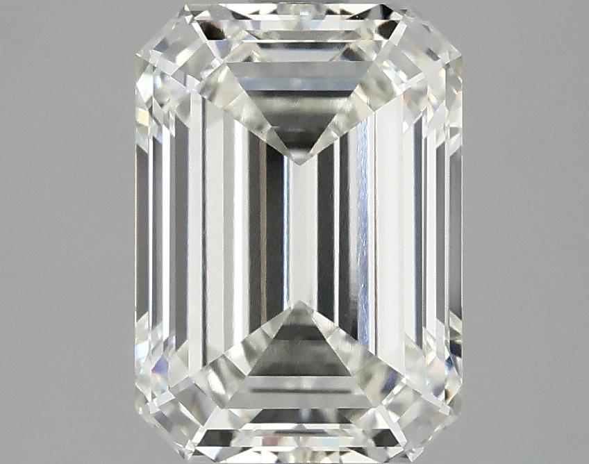 3.09 Carat Emerald Shaped Ideal Cut VVS2 IGI Certified Lab Grown Diamond