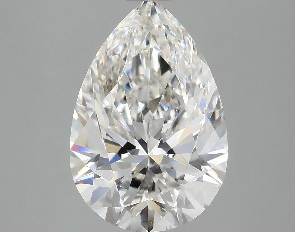 3.09 Carat Pear Shaped Excellent Cut VS1 IGI Certified Lab Grown Diamond