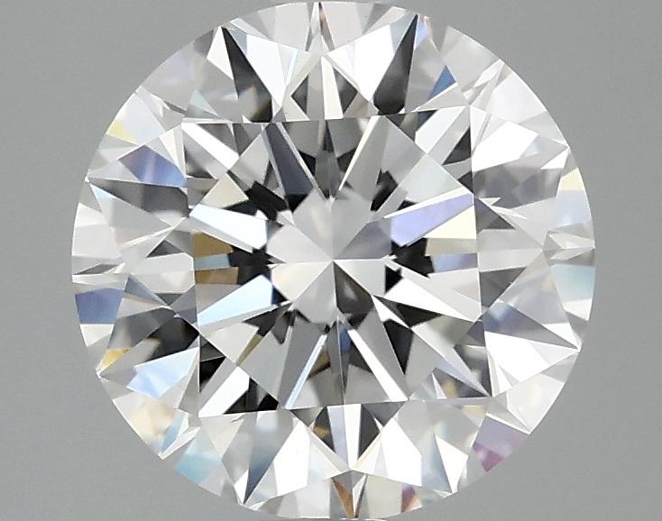 2.52 Carat Round Shaped Excellent Cut VVS2 IGI Certified Lab Grown Diamond