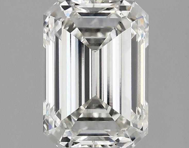 2.09 Carat Emerald Shaped Ideal Cut VS2 IGI Certified Lab Grown Diamond