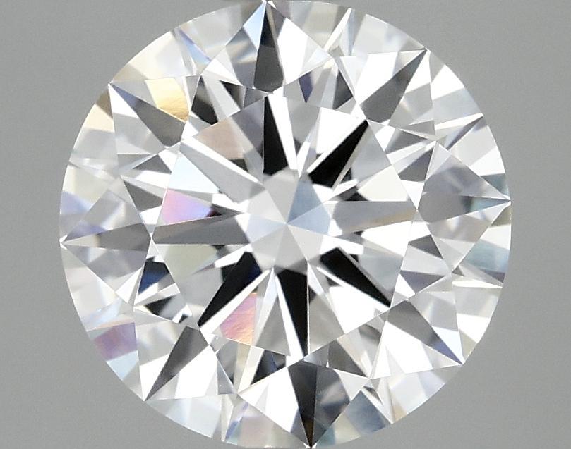 3.09 Carat Round Shaped Ideal Cut VVS2 IGI Certified Lab Grown Diamond