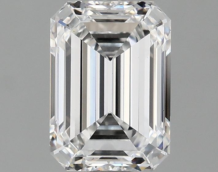 1.07 Carat Emerald Shaped Ideal Cut VVS2 IGI Certified Lab Grown Diamond