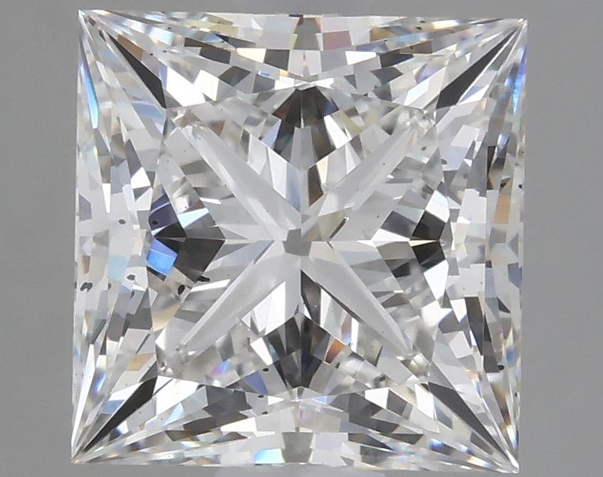 2.22 Carat Princess Shaped Ideal Cut SI1 IGI Certified Lab Grown Diamond