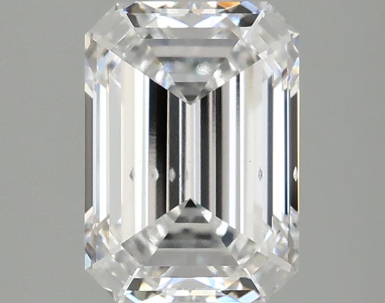 2.56 Carat Emerald Shaped Ideal Cut SI1 IGI Certified Lab Grown Diamond