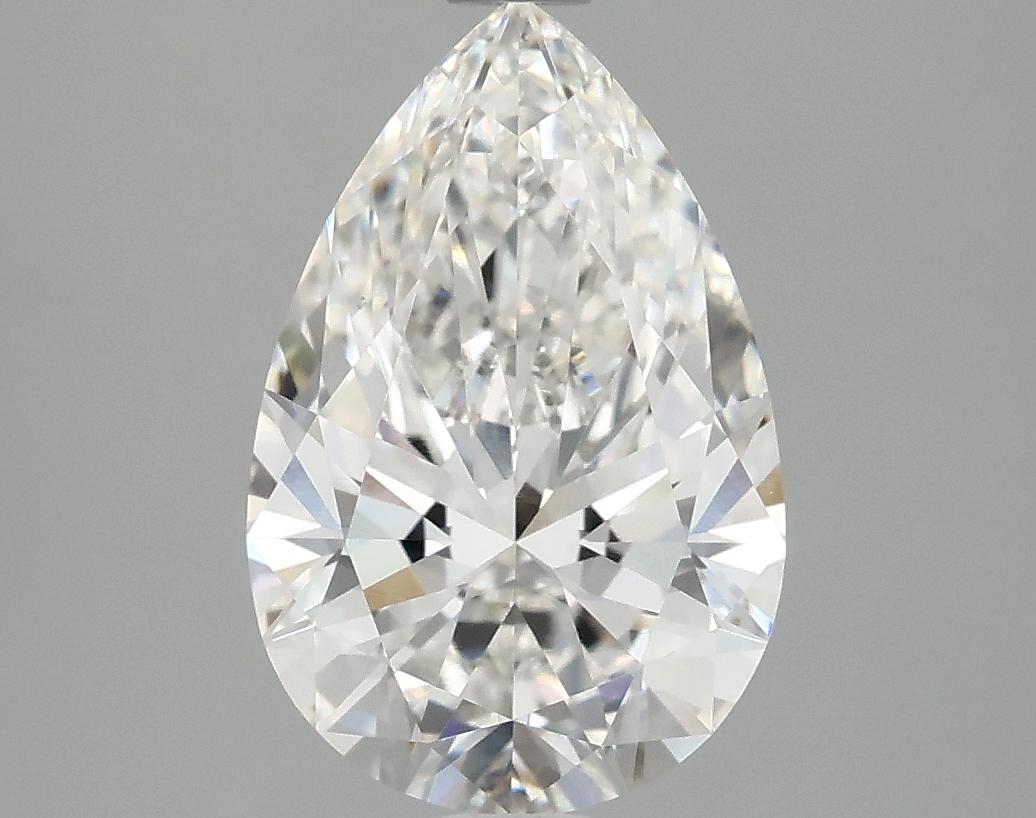 2.55 Carat Pear Shaped Excellent Cut VS1 IGI Certified Lab Grown Diamond