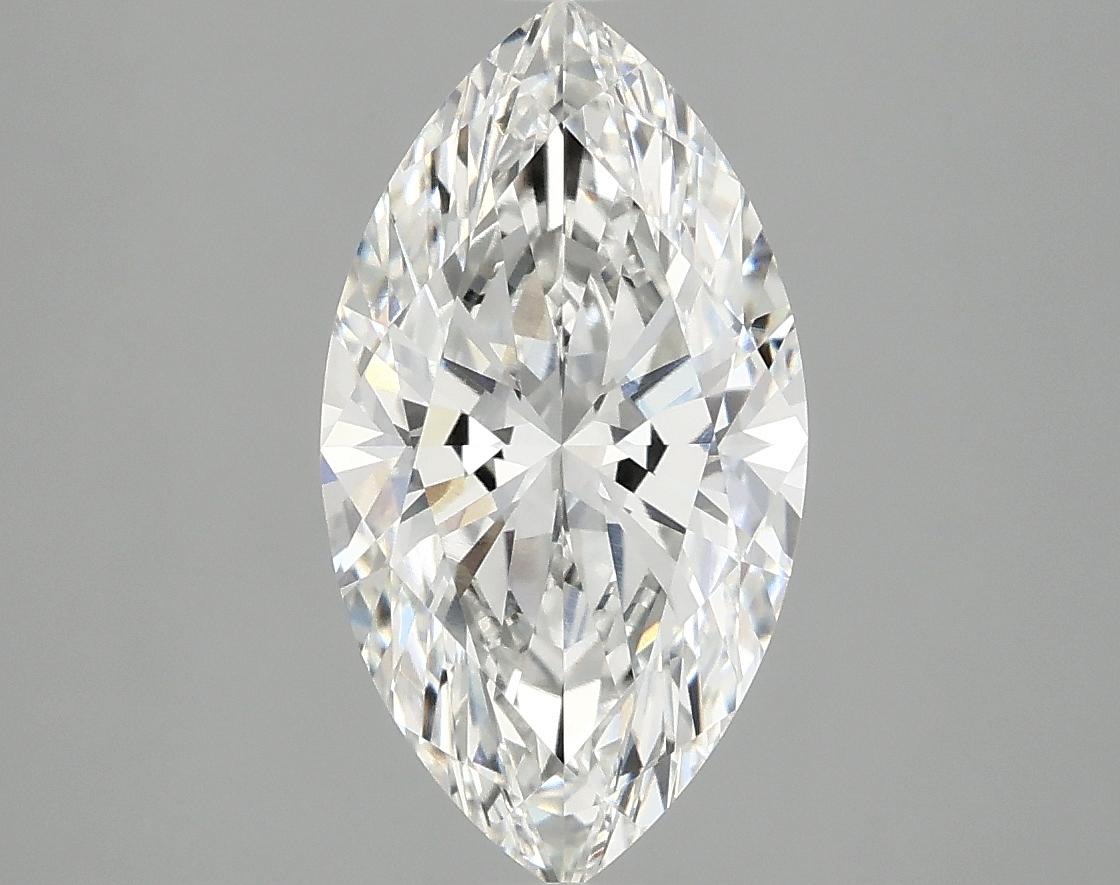 2.58 Carat Marquise Shaped Excellent Cut VVS2 IGI Certified Lab Grown Diamond