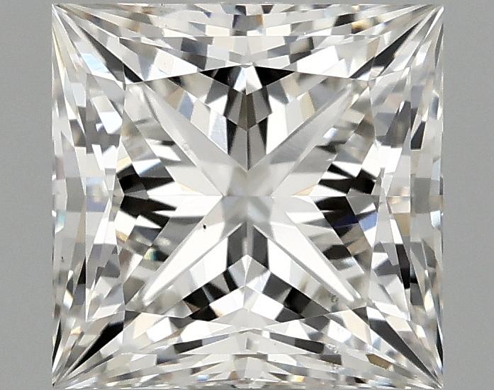 1.59 Carat Princess Shaped Ideal Cut VS2 IGI Certified Lab Grown Diamond