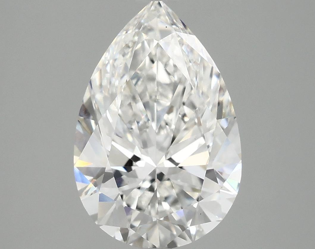 3.06 Carat Pear Shaped Excellent Cut VS1 IGI Certified Lab Grown Diamond