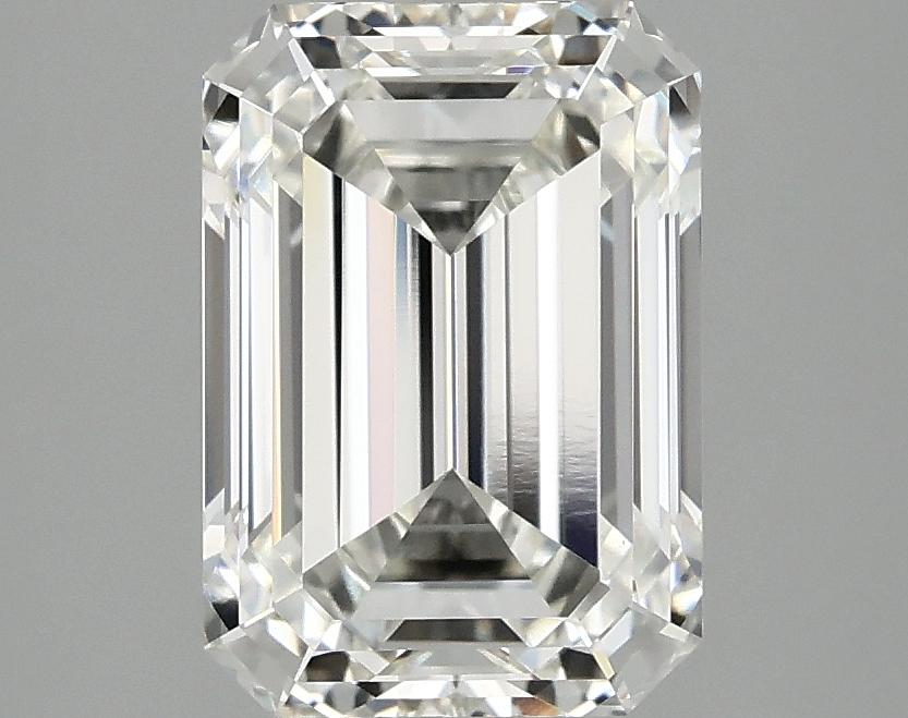 3.01 Carat Emerald Shaped Ideal Cut VVS2 IGI Certified Lab Grown Diamond