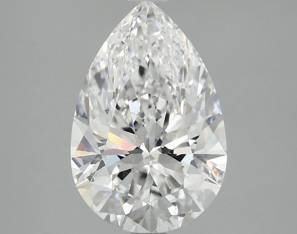 3.09 Carat Pear Shaped Excellent Cut VS1 IGI Certified Lab Grown Diamond