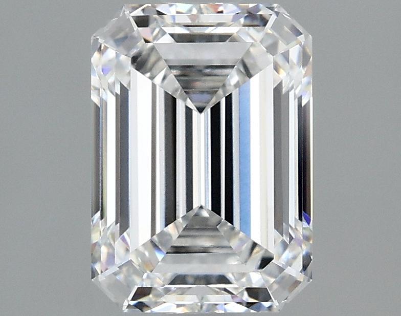 1.97 Carat Emerald Shaped Ideal Cut VVS2 IGI Certified Lab Grown Diamond