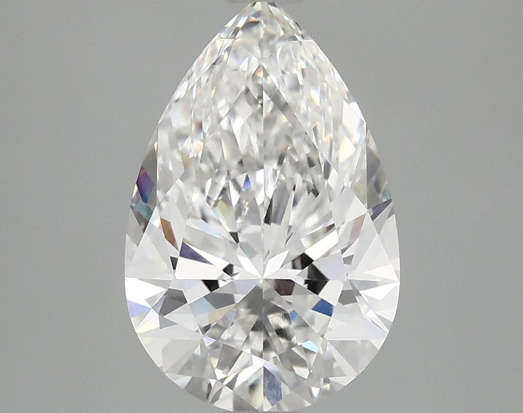 2.52 Carat Pear Shaped Excellent Cut VVS2 IGI Certified Lab Grown Diamond