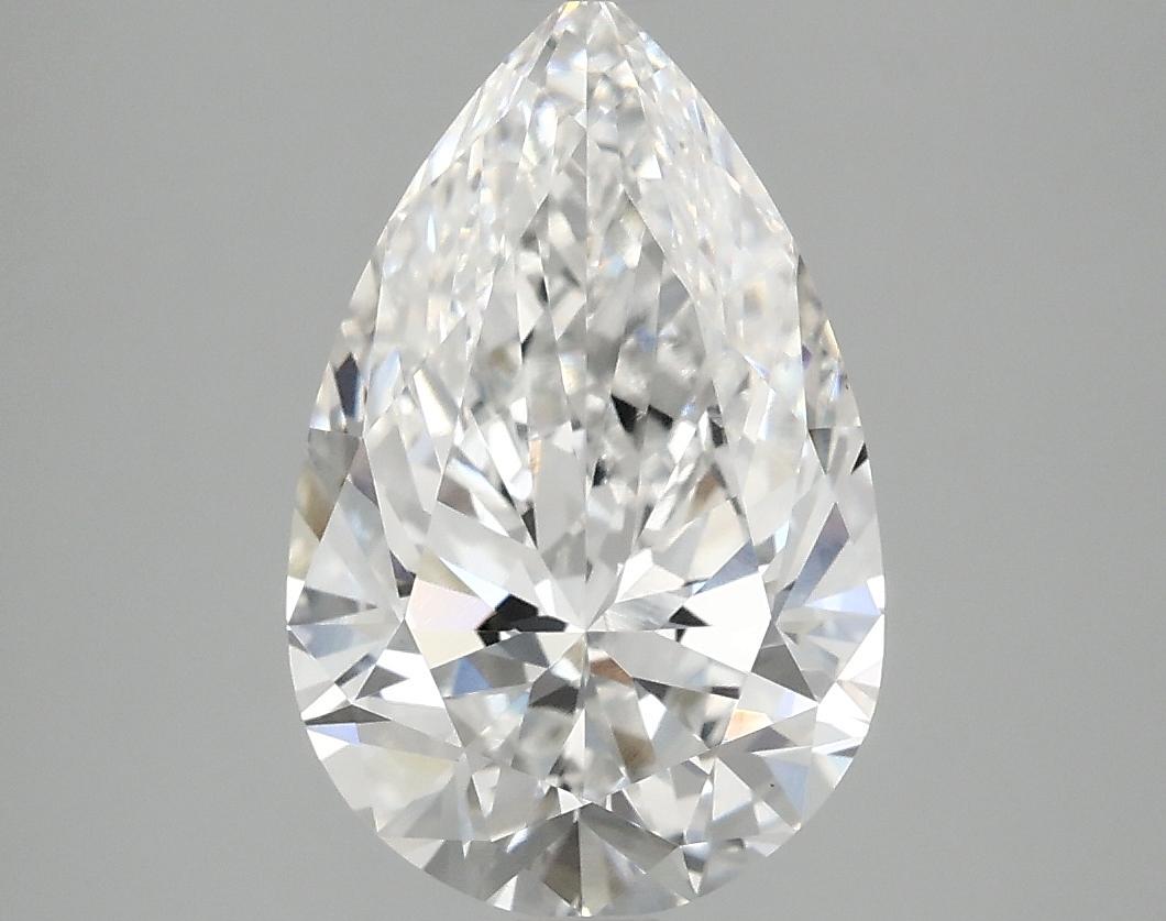 3.02 Carat Pear Shaped Ideal Cut VS1 IGI Certified Lab Grown Diamond