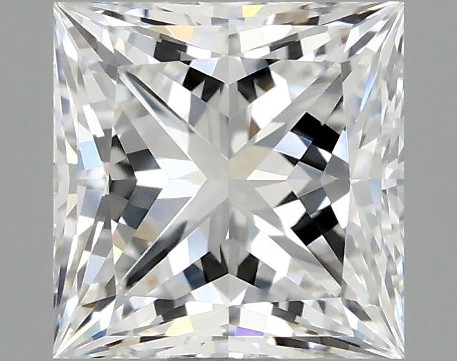0.99 Carat Princess Shaped Ideal Cut VVS2 IGI Certified Lab Grown Diamond