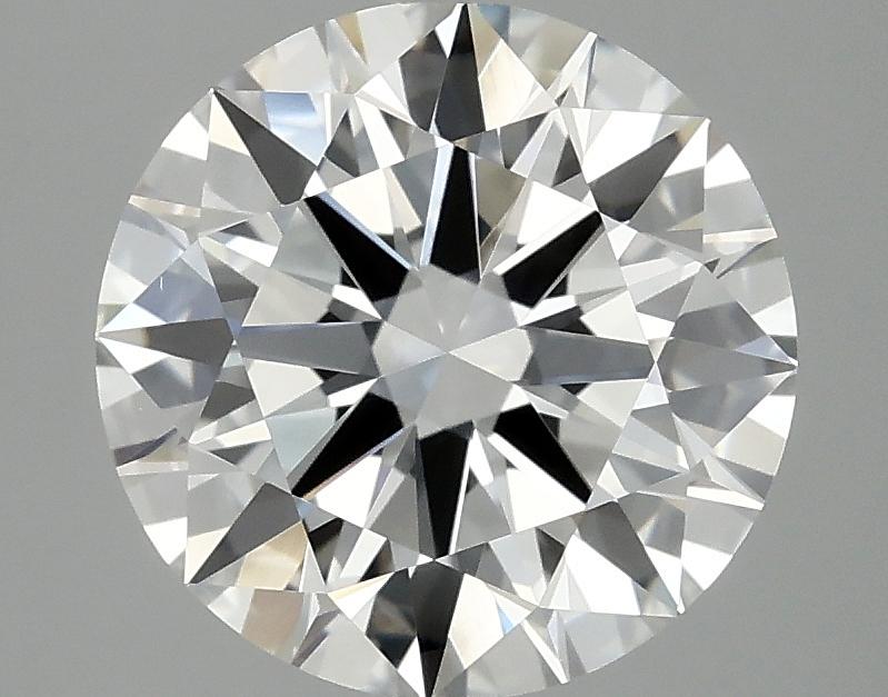3.08 Carat Round Shaped Ideal Cut VVS2 IGI Certified Lab Grown Diamond