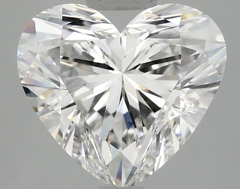 3.07 Carat Heart Shaped Ideal Cut VS1 IGI Certified Lab Grown Diamond