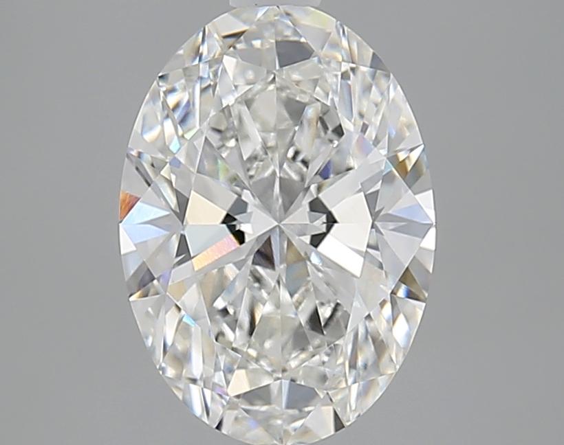 2.09 Carat Oval Shaped Ideal Cut VVS2 IGI Certified Lab Grown Diamond