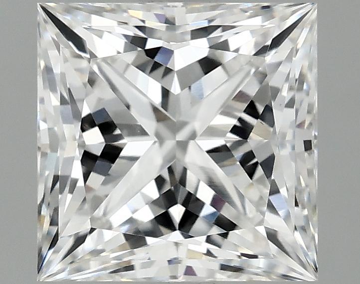 1.84 Carat Princess Shaped Ideal Cut VS1 IGI Certified Lab Grown Diamond