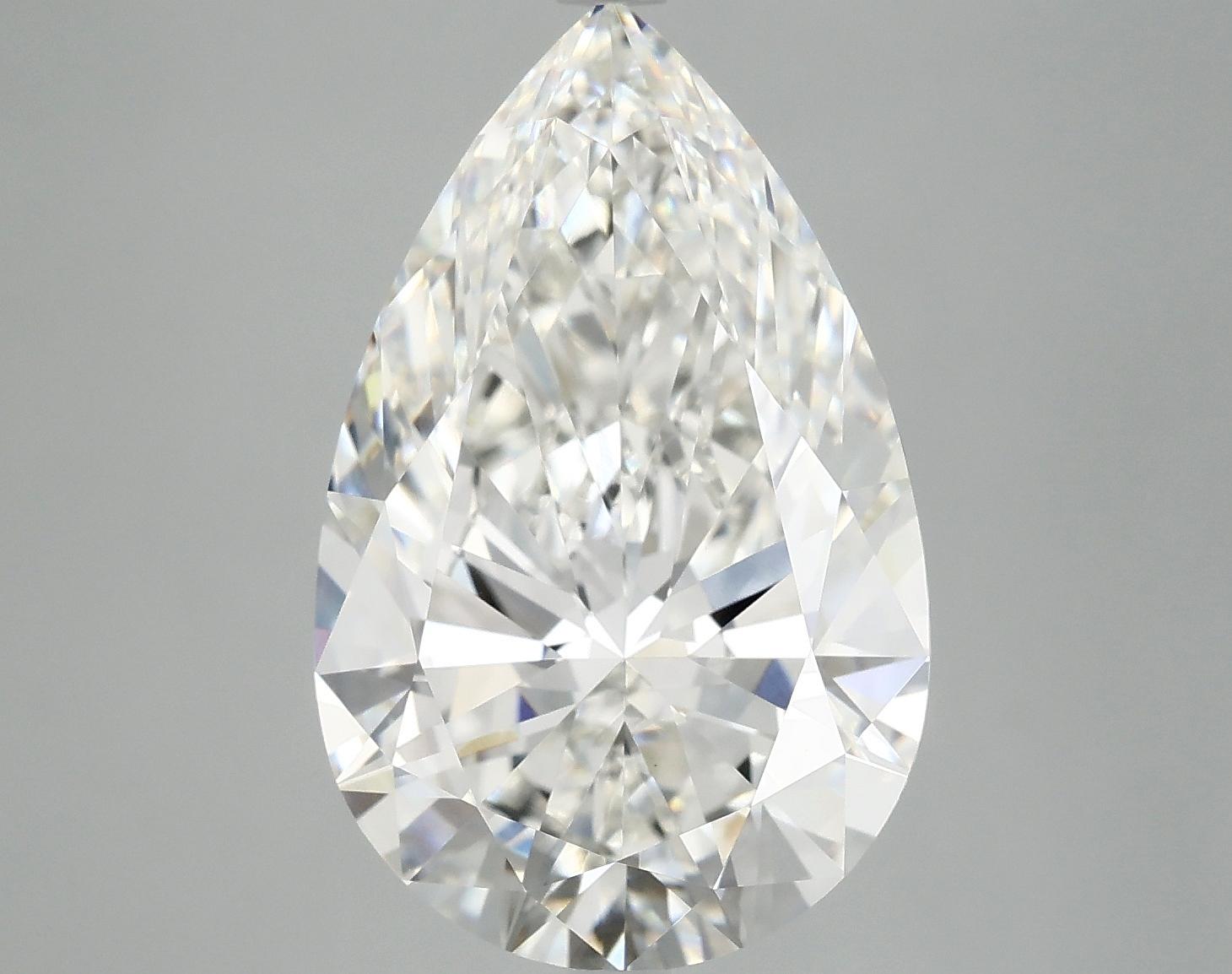 7.07 Carat Pear Shaped Ideal Cut VS1 IGI Certified Lab Grown Diamond