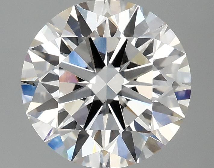2.09 Carat Round Shaped Ideal Cut VVS2 IGI Certified Lab Grown Diamond