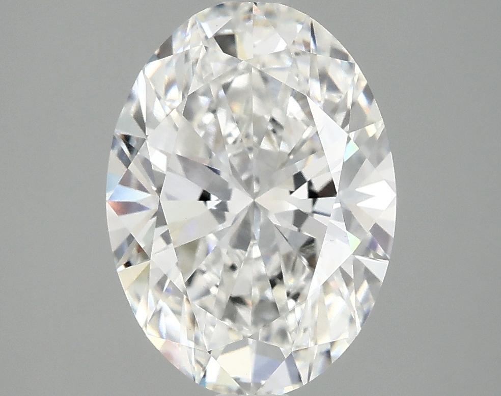 3.07 Carat Oval Shaped Excellent Cut VVS2 IGI Certified Lab Grown Diamond