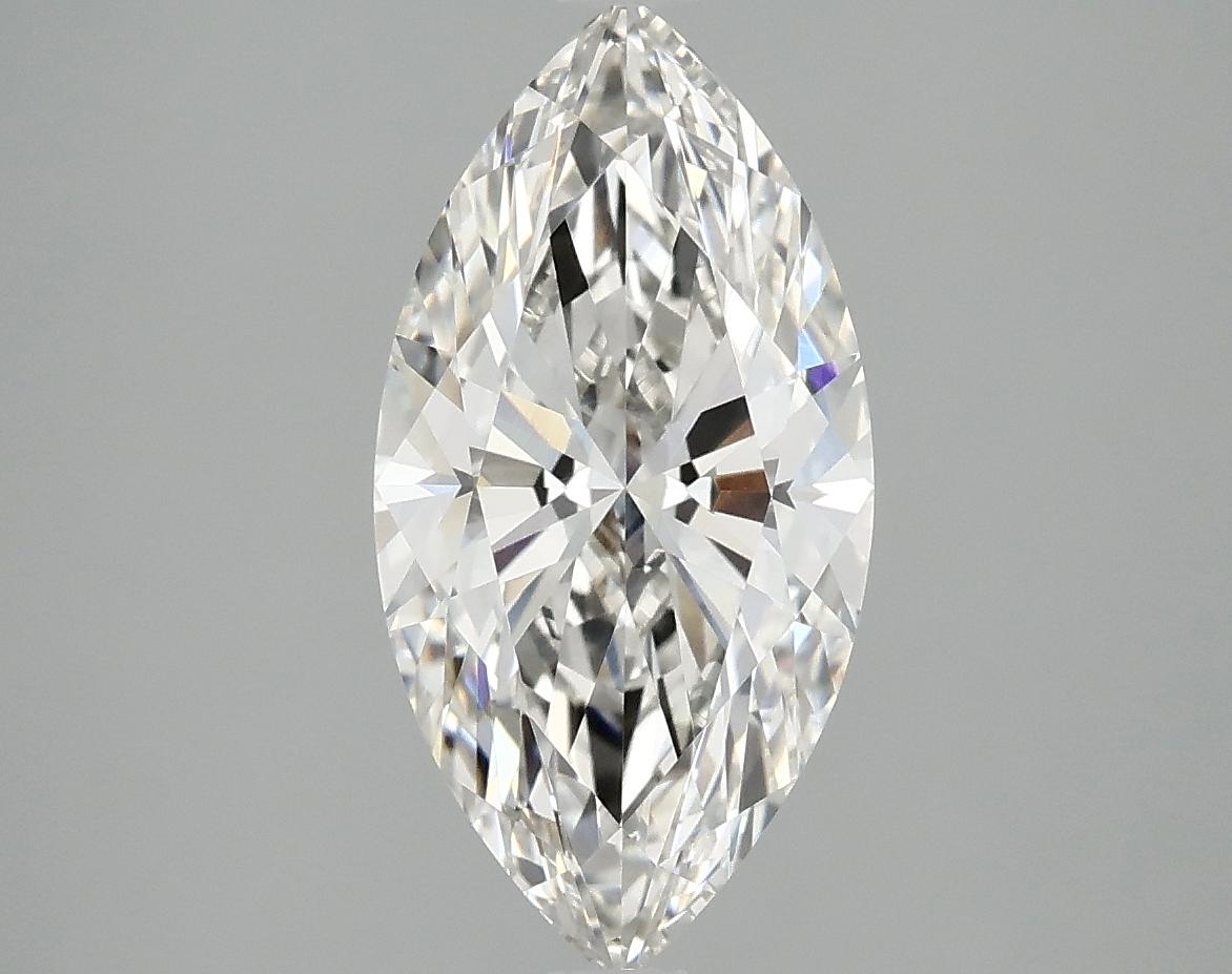 2.45 Carat Marquise Shaped Ideal Cut VVS2 IGI Certified Lab Grown Diamond