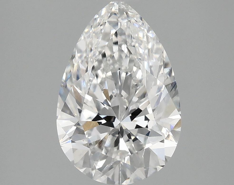 2.09 Carat Pear Shaped Excellent Cut VS1 IGI Certified Lab Grown Diamond
