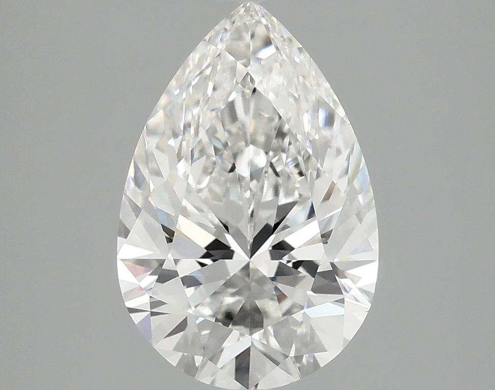 2.51 Carat Pear Shaped Excellent Cut VVS2 IGI Certified Lab Grown Diamond