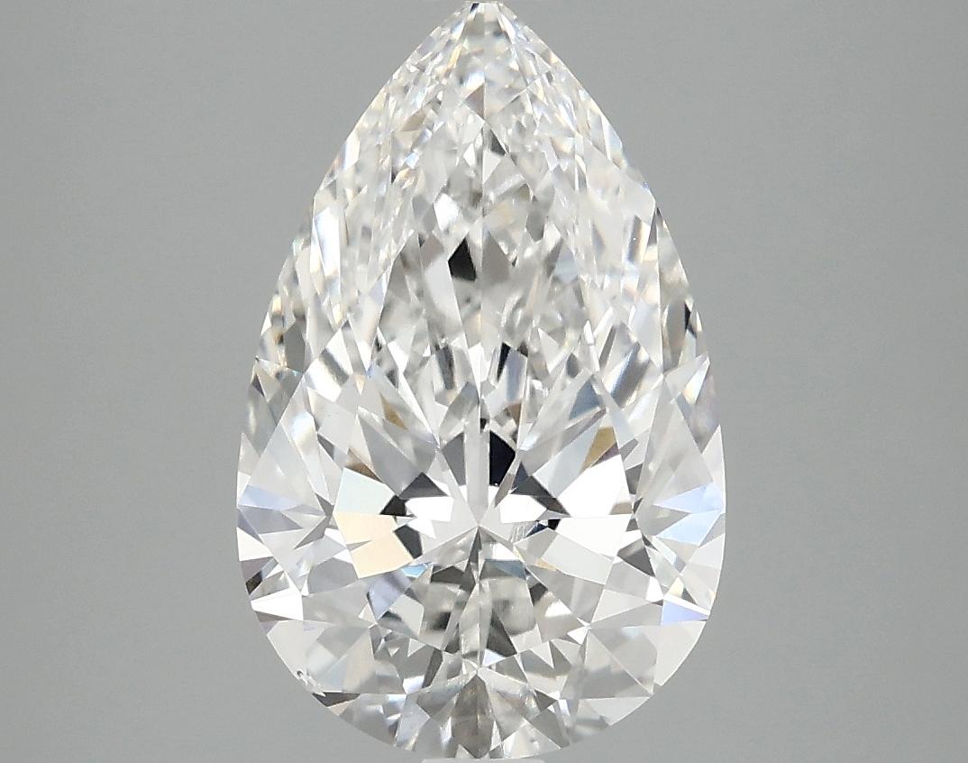 3.07 Carat Pear Shaped Ideal Cut VS2 IGI Certified Lab Grown Diamond