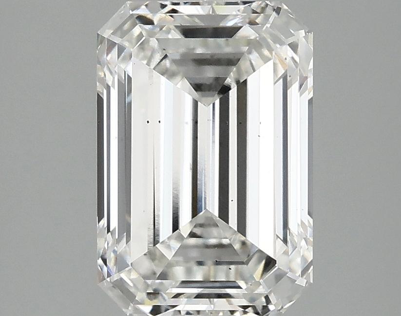 2.52 Carat Emerald Shaped Ideal Cut VS2 IGI Certified Lab Grown Diamond