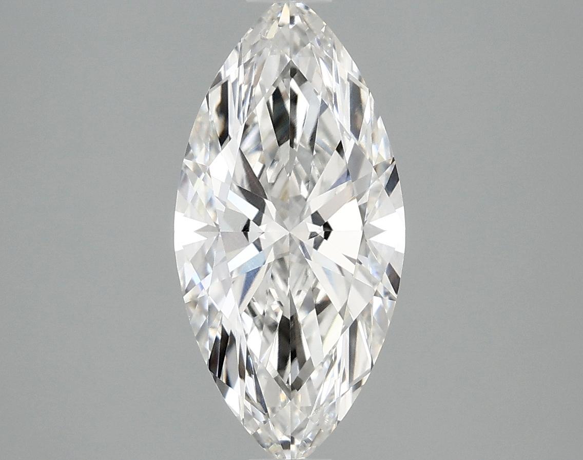 2.08 Carat Marquise Shaped Excellent Cut VVS2 IGI Certified Lab Grown Diamond