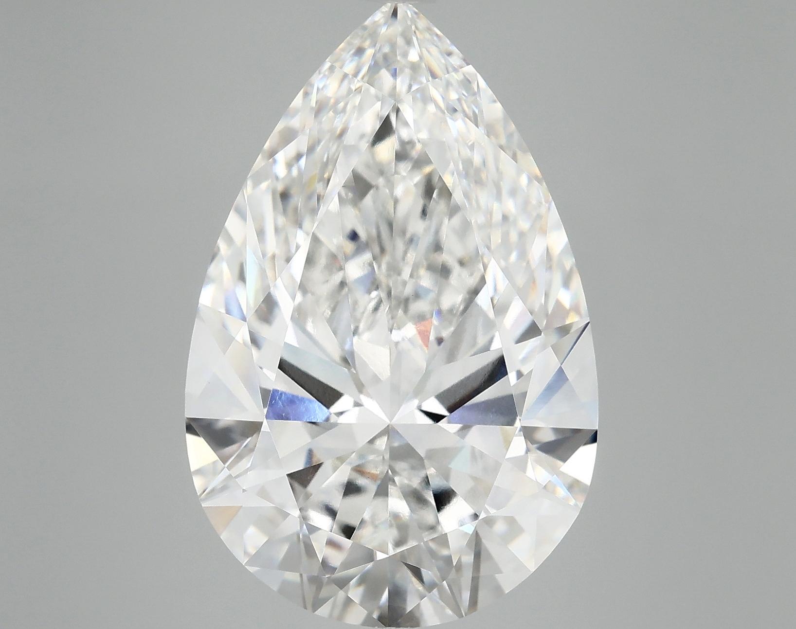 10.31 Carat Pear Shaped Excellent Cut VVS2 IGI Certified Lab Grown Diamond