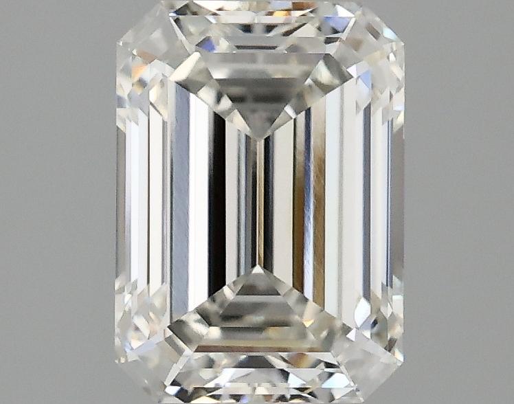 2.02 Carat Emerald Shaped Ideal Cut VVS2 IGI Certified Lab Grown Diamond