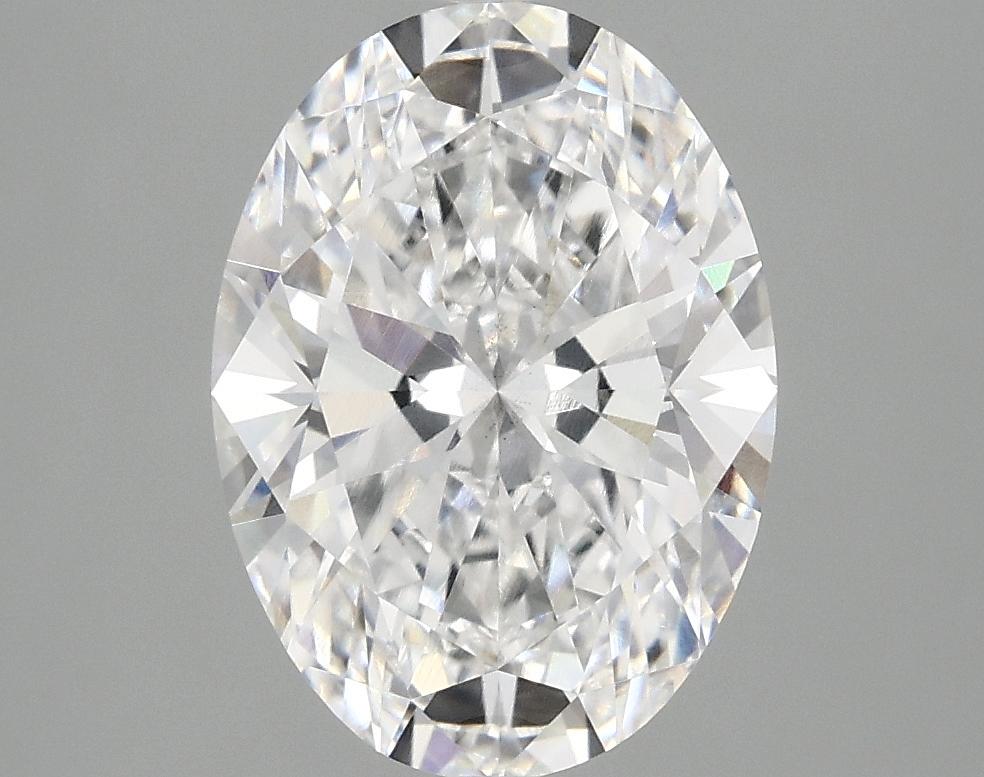 3.03 Carat Oval Shaped Ideal Cut VS1 GSI Certified Lab Grown Diamond