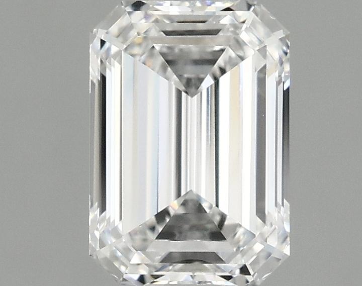 0.99 Carat Emerald Shaped Ideal Cut VVS2 IGI Certified Lab Grown Diamond