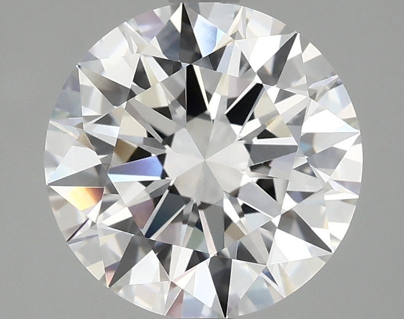 3.04 Carat Round Shaped Ideal Cut VVS2 IGI Certified Lab Grown Diamond