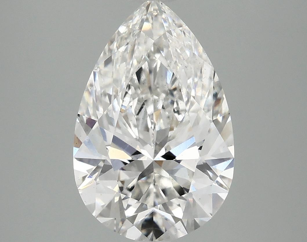 3.1 Carat Pear Shaped Excellent Cut SI1 IGI Certified Lab Grown Diamond
