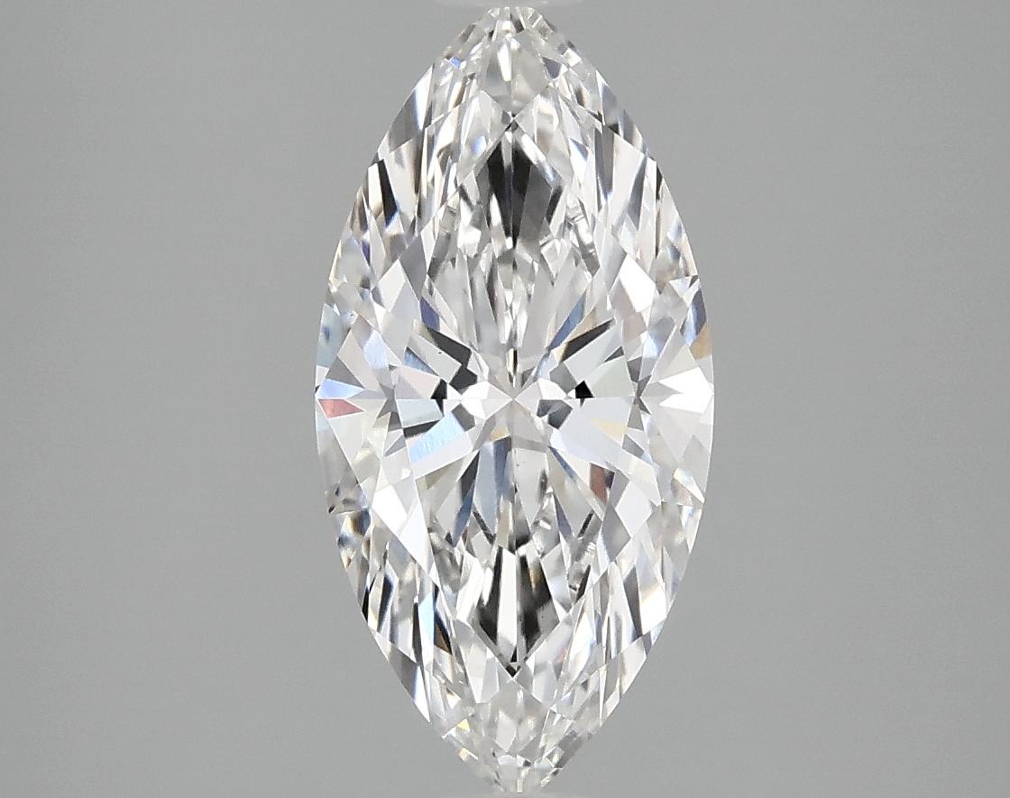 2.09 Carat Marquise Shaped Ideal Cut VVS2 IGI Certified Lab Grown Diamond